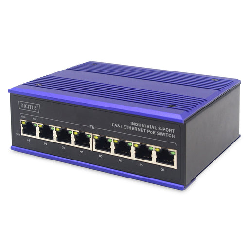 DIGITUS - Netzwerk Switch Netzwerk-Switch DN-650108 8-Port