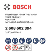 Bosch - Trenn-/Schleifscheibe Diamanttrennscheibe 2608602394 Standard for