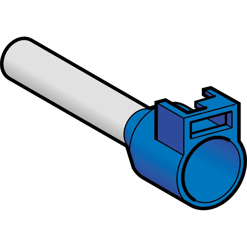 Schneider Electric - Aderendhülse DZ5CA162D 16qmm, AWG6, blau − 100 Stück