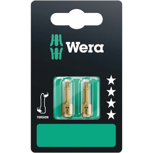 Wera - Bit-Set Pozidriv Bit 073370 PZ 1x25mm