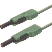SKS Kontakttechnik - Zubehör/Ersatzteile für Prüf- und Messgeräte (Elektro) Meßleitung MLB 100/1 V gn − 25 Stück