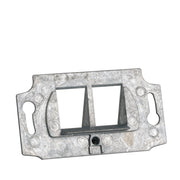 EFB-Elektronik - Einsatz/Abdeckung für Kommunikationstechnik Tragring 2-fach ET-25111 Keystones RJ45