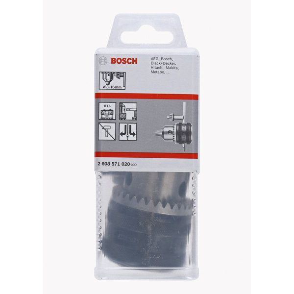 Bosch - Bohrfutter Zahnkranzbohrfutter 2608571020 bis 16 mm