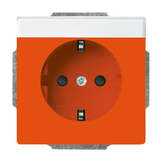 Busch-Jaeger - Steckdose SCHUKO Steckdosen-Einsatz 20 EUCNB-14-82 orange RAL2004