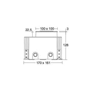 Brumberg Leuchten - Bodeneinbauleuchte LED-Bodeneinbauleuchte 14674223 3000K, edelstahl