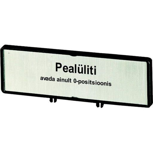 Eaton - Zubehör/Ersatzteile für Niederspannungs-Schalttechnik Träger mit Schild ZFS82-P3 T5 T5B P3 88x27mm