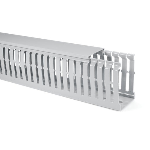 HellermannTyton - Verdrahtungskanal HTWD-HF-120X80PC/ABS GY 16 − 16 Meter