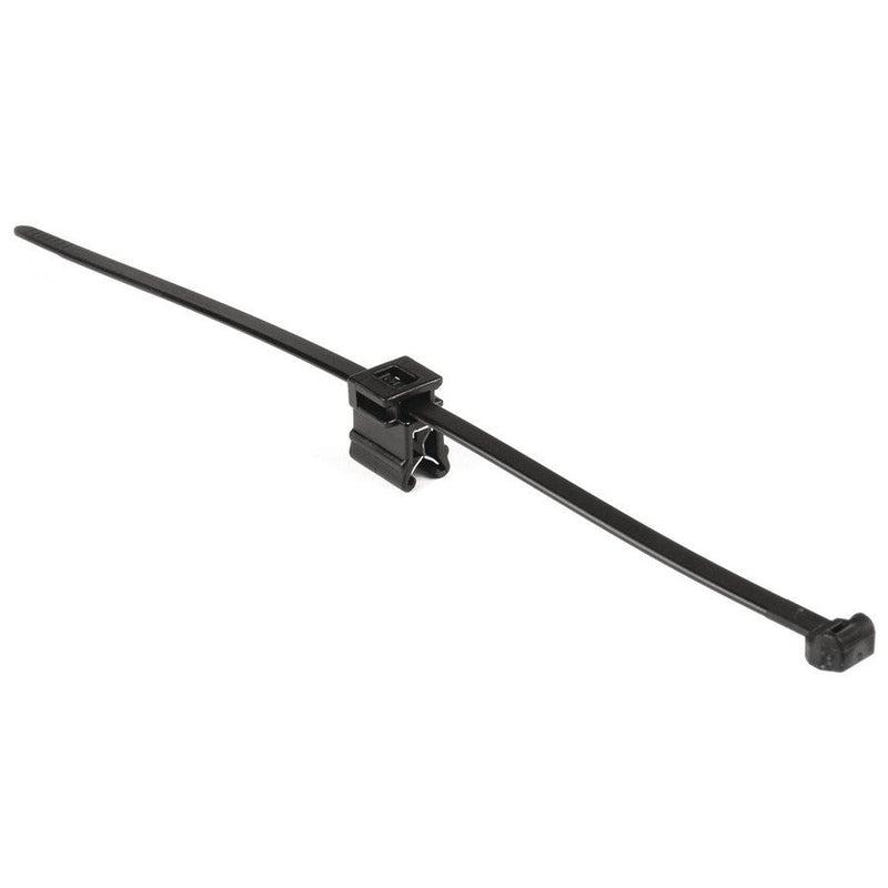 HellermannTyton - Kabelbinder Befestigungsbinder T50ROSEC4B-PA66W-BK schwarz − 500 Stück