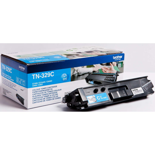 Brother - Verbrauchsmaterial für Telefax/Drucker/MFC Toner TN-329C cyan − 4 Stück