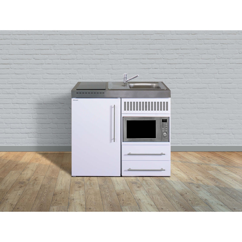 Stengel - Mini-Küche Miniküche Premiumline MPM100KSMWGKFliBre weiß