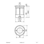EVN Lichttechnik - Bodeneinbauleuchte LED-Bodeneinbauleuchte 679235EVA527 IP67 schwenkb. 2700K