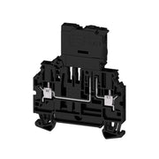 Weidmüller - Sicherungs-Reihenklemme Klemme W2C 4 FS 30-70V BK Schraubanschluss − 50 Stück