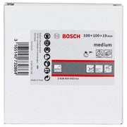 Bosch - Trenn-/Schleifscheibe Lamellenschleifwalze mit 2608000603 Vlies 19 mm mittel