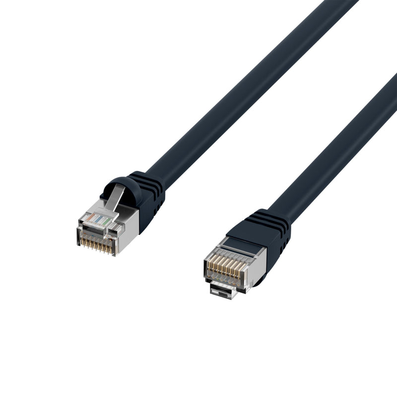 EFB-Elektronik - Patchkabel Kupfer VOIP-Patchkabel Cat.6 K2460.1 1m S/FTP sw