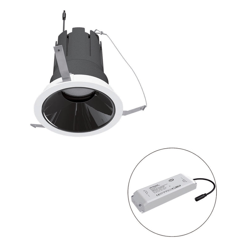 EVN Lichttechnik - Downlight/Strahler/Flutlicht LED-Einbauleuchte modular F01R09SM3840L38P Konfigurationstype