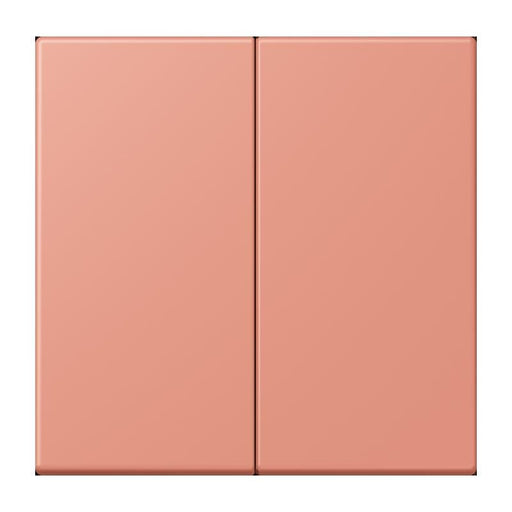 Jung - Bedienelement intelligent LB-Management Taster 2fach LC 1702 233 locre rouge moyen