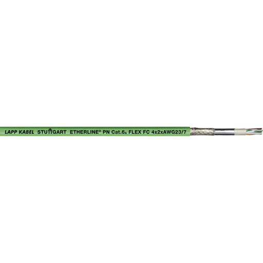 Lapp Kabel&Leitung - Daten- und Kommunikationskabel ETHERLINE PN CAT.6A 2170586/500 Y FLEX FC − 500 Meter