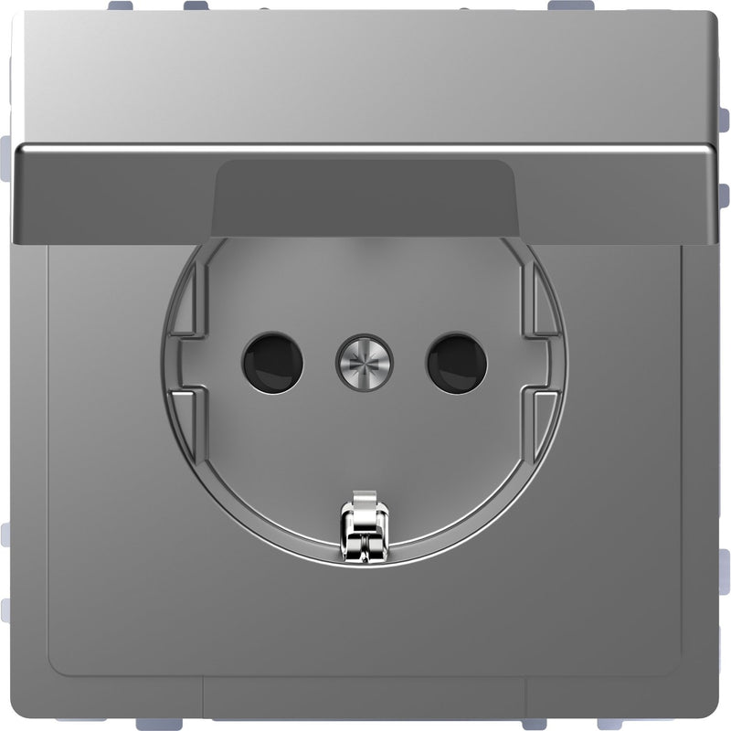 Merten - Steckdose SCHUKO-Steckdose eds MEG2310-6036 mit Klappdeckel