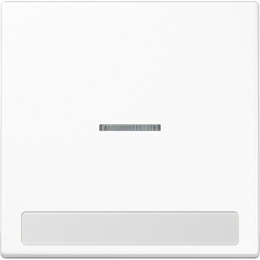 Jung - Abdeckung/Bedienelement für Installationsschalterprogramme Wippe Licht./Schriftf.aws LS 990 NAKO5 WW für Schalter/Taster