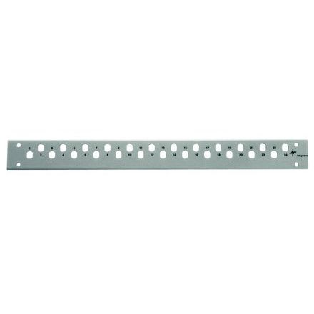 Telegärtner - Patchpanel LWL Frontplatte 100021571 1HE, 24 SC-D