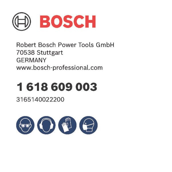 Bosch - Zubehör/Ersatzteile für Lochsägen und Bohrer PRO SDS max Aufnahme für 1618609003 Stampfer- und
