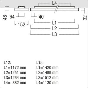 Zumtobel Group - Decken - /Wandleuchte LED - Halbeinbauleuchte ECOOS2 SLIM#42932547 4000K