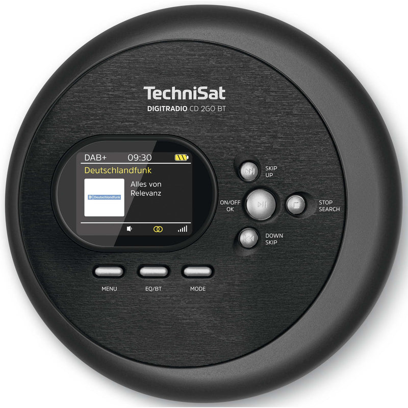 TechniSat - CD-Player portable CD-Player/DAB+Radio DIGITRADIOCD2GOBT sw UKW,BT5.0,portable
