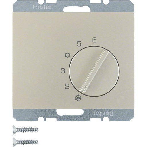 Berker - Raumthermostat Raumtemperaturregler 20267104 mit Wechsler