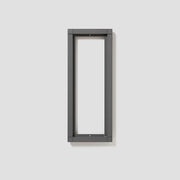 Siedle&Söhne - Montageelement für Türstation Kombirahmen KR 611-3/1-0 DG dgr/gli − 1 Stück