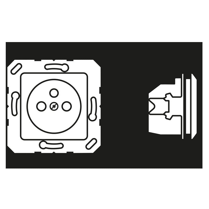 Jung - Steckdose 5120 FBFKI fran./belg. System