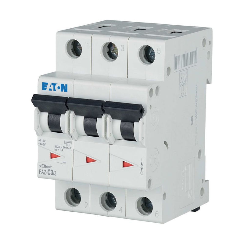Eaton - Leitungsschutzschalter FAZ-C3/3 C 3A, 3p