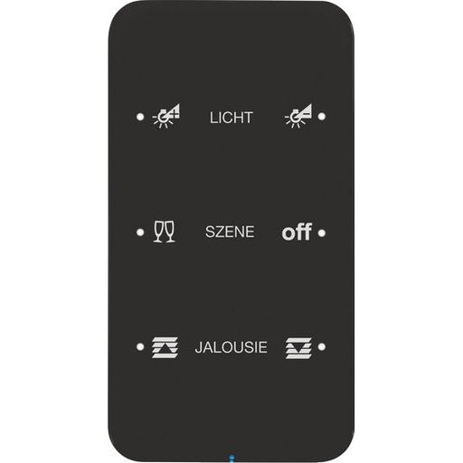 Berker - Bussystem-Tastsensor Touch-Sensor 3fach 75143165 Glas schwarz
