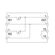 WAGO - Gleichstromversorgung Redundanzmodul 787-1685 2 x DC 24 V