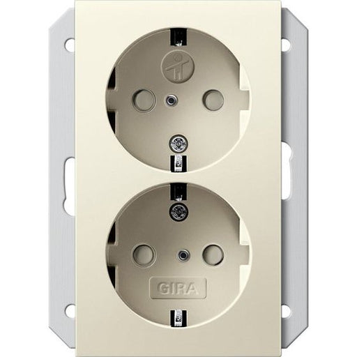 Gira - Steckdose SCHUKO 273501 2fach cws glänzend