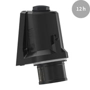 Walther Werke - CEE-Gerätestecker (IEC 60309) CEE NEO Phasenwender FW710512PH schräg 16A5P12h IP54 − 10 Stück