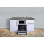 Stengel - Mini-Küche Miniküche Premiumline MPGSMMM160KSGSKSlBrS Mokka metallic