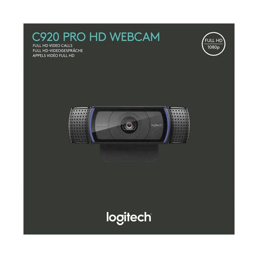 Logitech - Zubehör/Ersatzteile für Unterhaltungselektronik Webcam USB 15MP C920 FullHD,sw