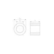 Jacob - Dichtring, flach Dichtringe WJ-RD 21 16,3X22,3X11 − 25 Stück