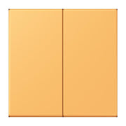 Jung - Abdeckung/Bedienelement für Installationsschalterprogramme Wippe für Taster 2fach LC 102 254 ocre jaune clair