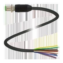 Pepperl+Fuchs Fabrik - Konfektioniertes Sensor-Aktor-Kabel Kabelstecker, geschirmt V112S-G-BK10M-PURABG − 1 Stück
