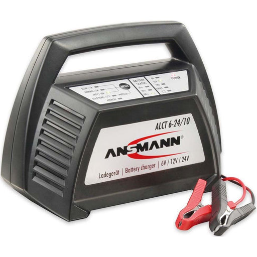 Ansmann - Universal-Ladegerät Automatik-Tischladegerät ALCT6-24/10 f.6,12,24V Bleiakkus