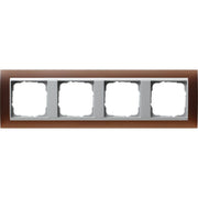 Gira - Abdeckrahmen 4f.opak dbr 021459