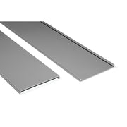 HellermannTyton - Oberteil für Verdrahtungskanal Deckel für Kabelkanal 181-30608(40) grau 40 m − 40 Meter
