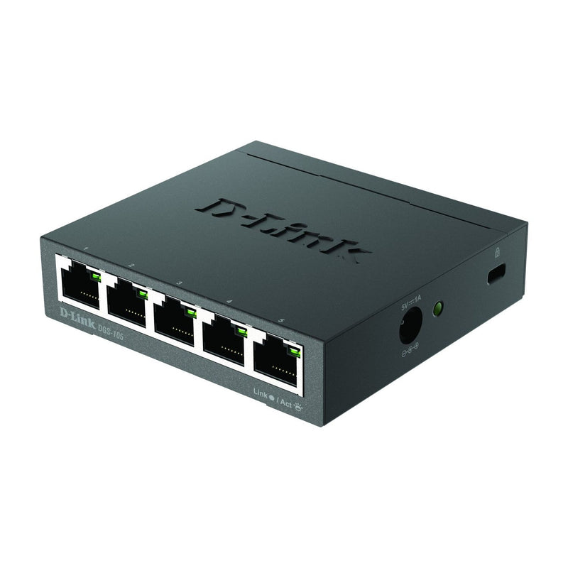 DLink - Netzwerk Switch Gigabit Switch 5-Port DGS-105/E Layer 2