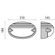 Performance in Light - Decken-/Wandleuchte Wand- und Deckenleuchte 005786 1x30W FBT TC-TSE