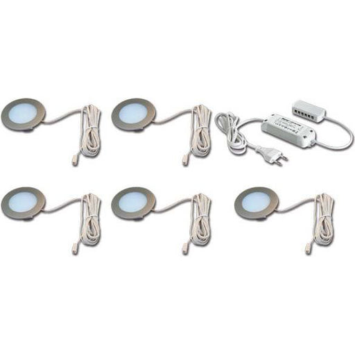 Hera - Downlight/Strahler/Flutlicht 5er-Set LED-Einbauleuchte 61056958003 nw Tr.24/30W