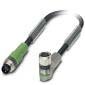 Phoenix Contact - Konfektioniertes Sensor-Aktor-Kabel Sensor-/Aktor-Kabel SAC-3P-M 8MS#1693555 − 25 Stück