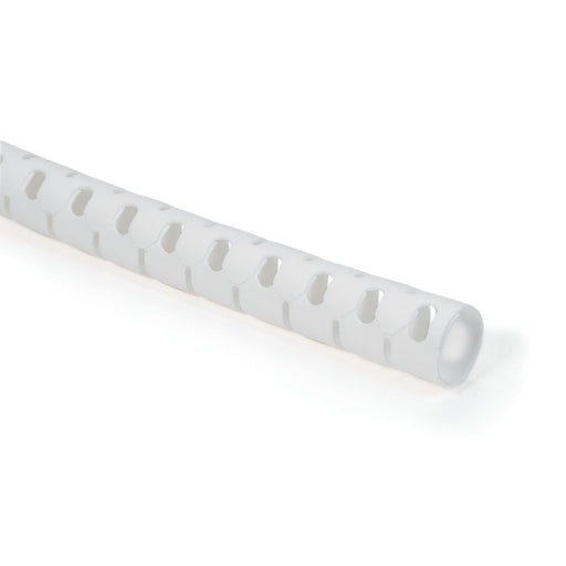 HellermannTyton - Kabelbündelungsschlauch Schlauch inkl. Werkzeug HWPP16L2-PP-WH Spirale, weiss − 8 Stück