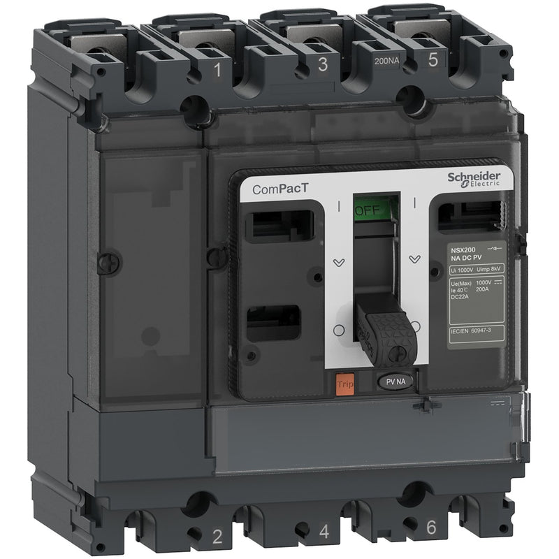 Schneider Electric - Lasttrennschalter ComPacT C104100D1S NSX100NA DC PV, 100