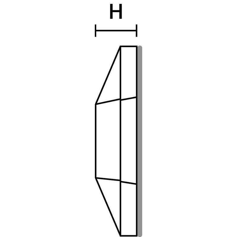 HellermannTyton - Befestigungssockel und -element für Kabelbinder Befestigungssockel MB2A-151-01800 Schwarz 50 ST ME − 100 Stück